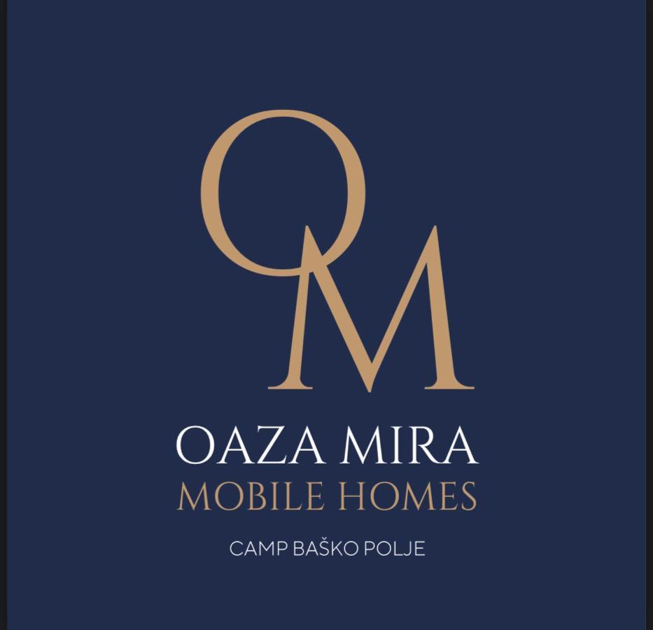 Oaza Mira Mobile Houses - Camp Basko Polje #Bestoffer Baska Voda Exterior photo